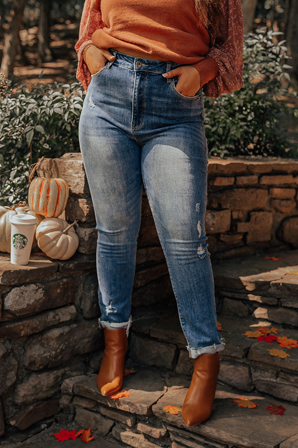 Risen The Anastasia High Waist Ankle Skinny Curves Image - 5