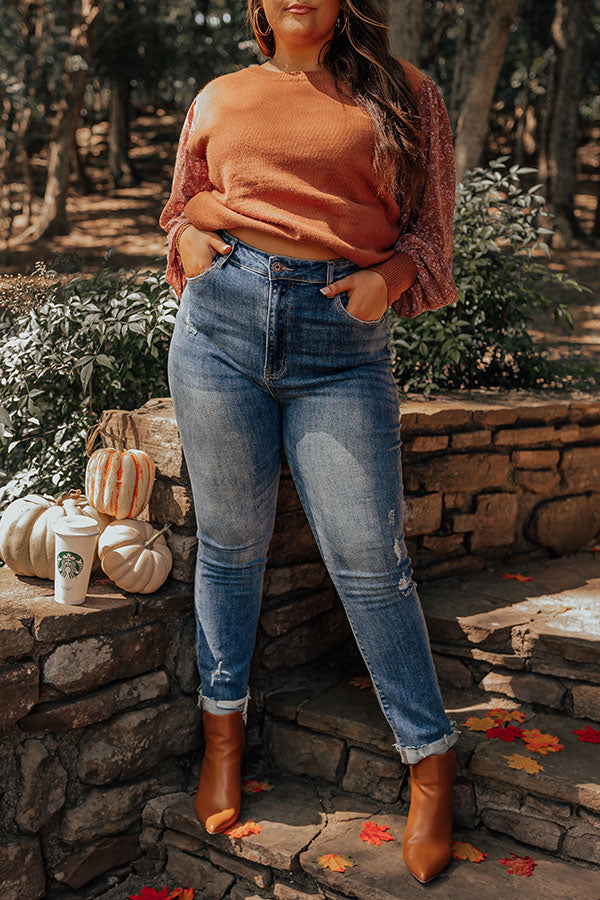Risen The Anastasia High Waist Ankle Skinny Curves Image - 1