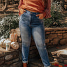 Risen The Anastasia High Waist Ankle Skinny Curves Image - 1