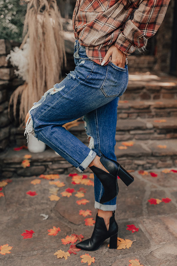 Risen The Casa High Waist Distressed Jean Image - 4