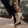 The Tuck Faux Leather Bootie Image - 1