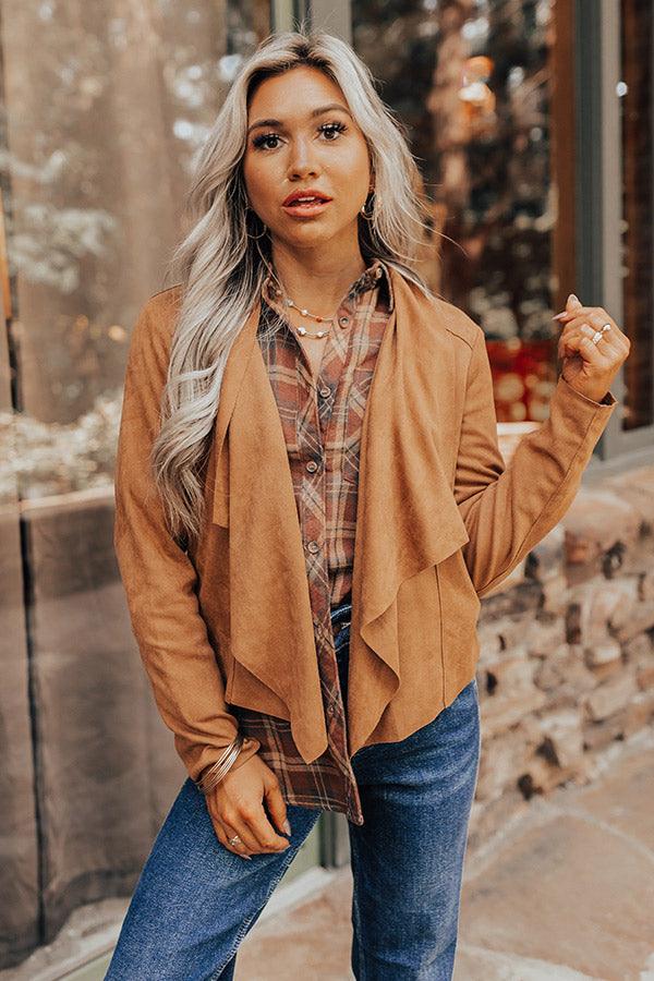 The Westman Faux Suede Jacket Image - 5