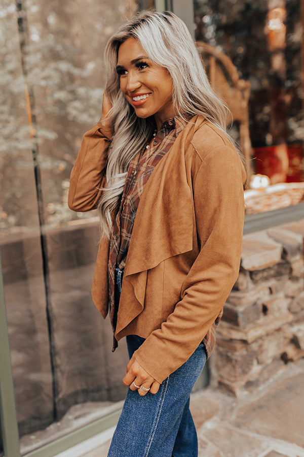 The Westman Faux Suede Jacket Image - 3