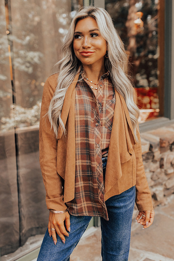 The Westman Faux Suede Jacket Image - 2