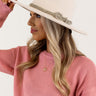 Everyday Rumors Felt Fedora In Ivory Image - 1