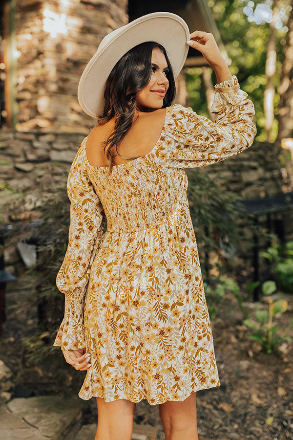 Garden Gate Floral Dress Image - 5