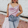 Light The Way Sequin Tank In Blush Curves Image - 1