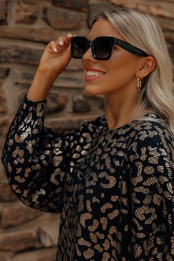 Out For A Drive Sunnies In Black Image - 2