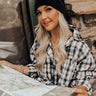 Cold Brew Eyelash Knit Beanie In Black Image - 1