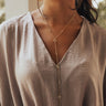 Tuscan Vibes Lariat Necklace Image - 1