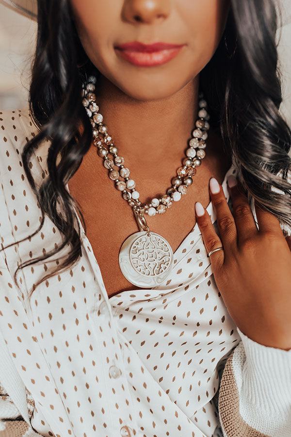 Dawn Of Time Semi Precious Necklace Image - 2