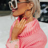 Chat With Me Hoop Earrings Image - 1
