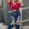 Good Vibes Shift Tee Curves Image - 1
