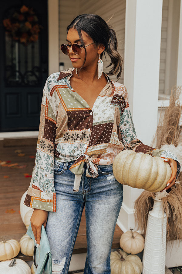 Fashion Week Color Block Top