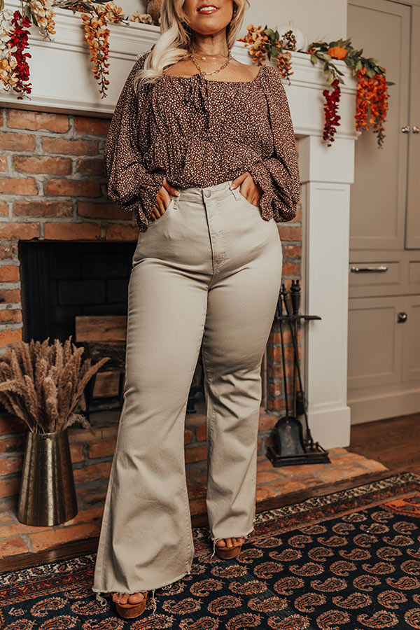 Risen The West High Waist Flare Curves Image - 1