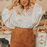 Pleasant Surprise Satin Top Curves Image - 1