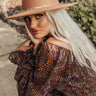 Maple Latte Felt Fedora in Camel Image - 1