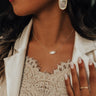 Kendra Scott Elisa Gold Pendant Necklace in Golden Abalone Image - 1