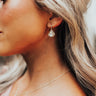Kendra Scott Kendall Gold Drop Earrings in Golden Abalone Image - 1