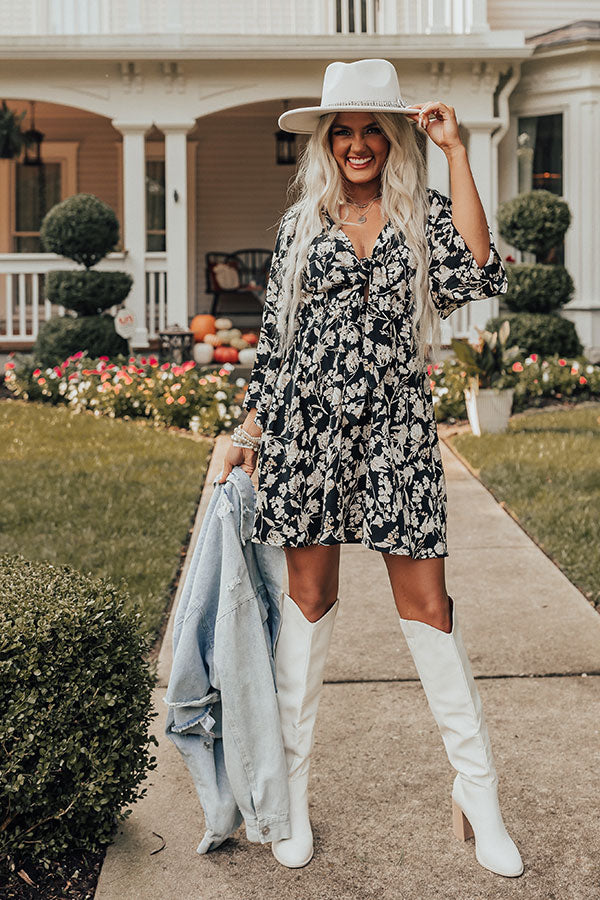 Full Of Heart Floral Dress Image - 2