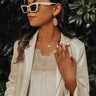 Kendra Scott Elle Gold Drop Earrings in Golden Abalone Image - 1