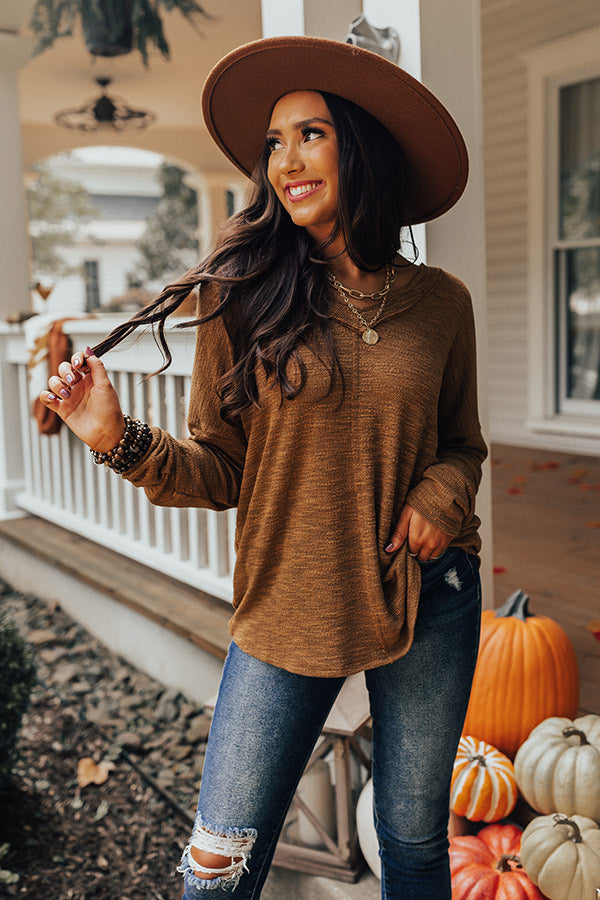 Draw You In Knit Top