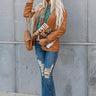 Excellent Taste Faux Leather Blazer Image - 1
