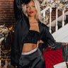 Book It Satin Blazer Image - 1