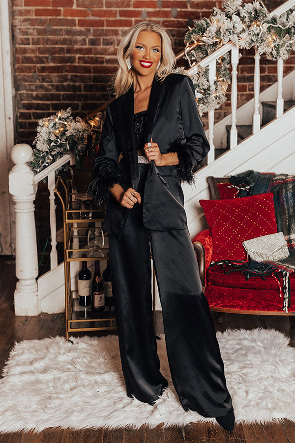 Book It Satin Blazer Image - 2