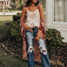 Dawn Dreaming Embroidered Shift Tank Image - 1