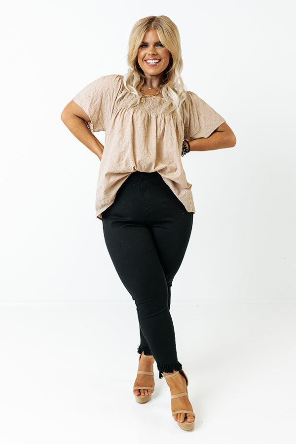 The Sloane High Waist Skinny in Black Curves Image - 2