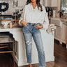 Risen The Bolt High Waist Jean in Medium Wash Image - 1