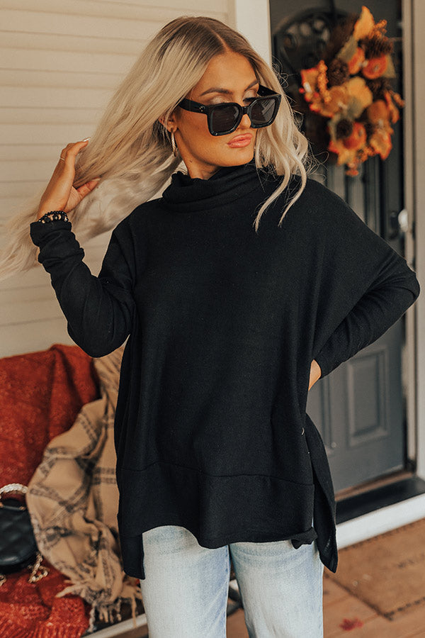 Under Your Spell Shift Tunic In Black Image - 2