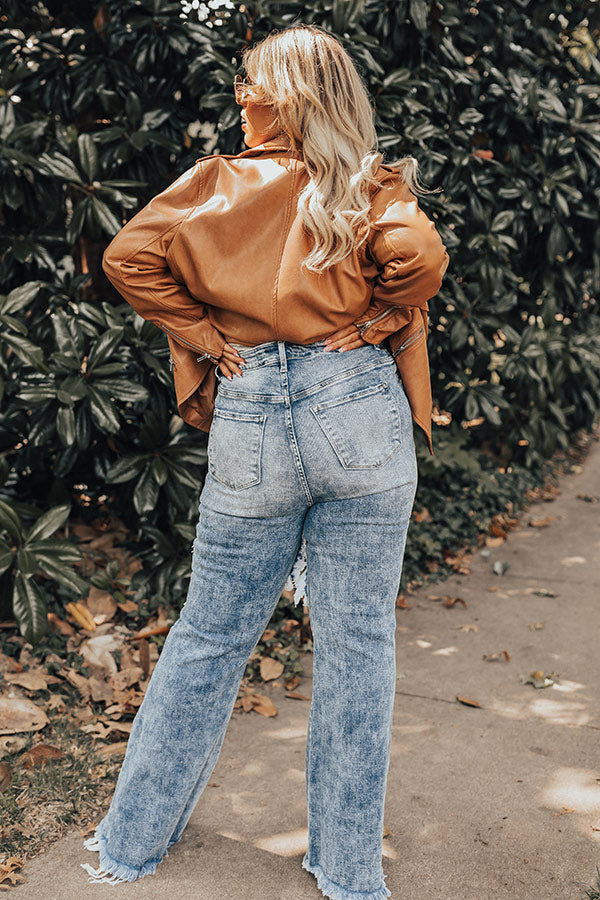 Risen The Emilio High Waist Distressed Flare Curves Image - 4
