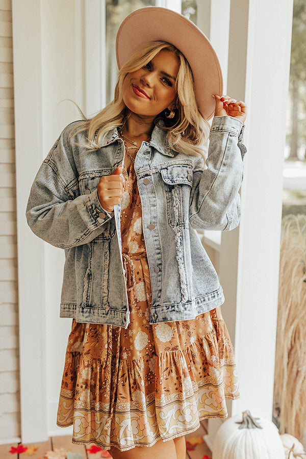 Epic Days Denim Jacket Curves
