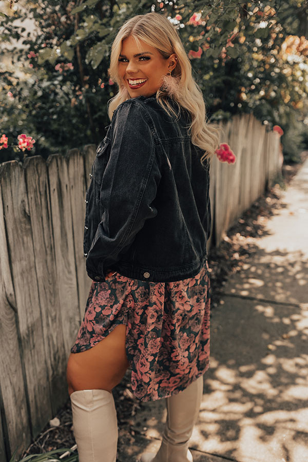 Down The Street Denim Jacket Curves Image - 4