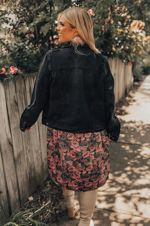 Down The Street Denim Jacket Curves Image - 5