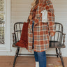 Cider So Sweet Plaid Coat Curves Image - 1