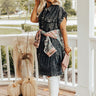 Genuine Reaction Denim Dress In Vintage Black Curves Image - 1