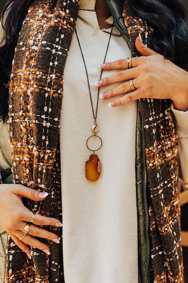 Dawn Dreaming Agate Necklace