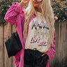 Def Leppard Love Bites Distressed Graphic Tee Image - 1