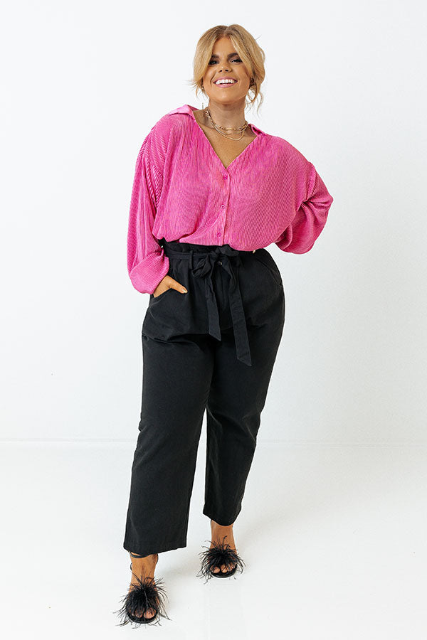 Speak Up High Waist Trousers Curves