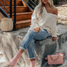 Cozy On Up Sweater In Cream Image - 1