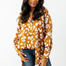 Autumn Chic Leopard Shift Top Image - 1
