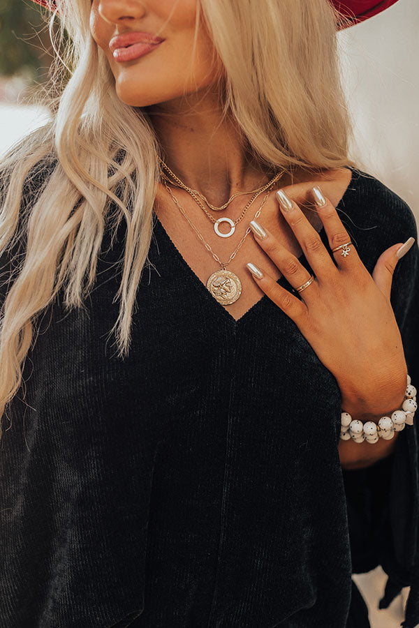 Gut Feeling Layered Necklace