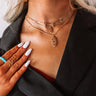 Showing Up Early Layered Necklace Image - 1