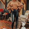 Changing Seasons Faux Leather High Waist Legging In Black Image - 1