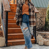 Find Me By The Bonfire Jacket In Chestnut Curves Image - 1