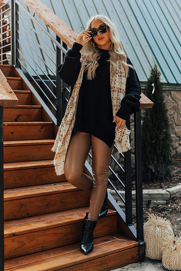 Cozy Cabin Vibes Scarf In Cream Image - 2