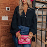No Hesitation Peplum Top In Black Image - 1
